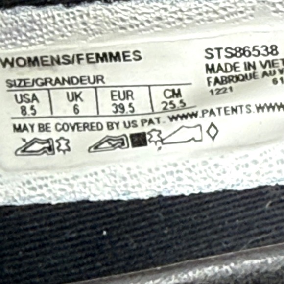 Sperry Seaport Penny Loafer Pumps Black Leather Block Heel STS86538 Womens 8.5 - Picture 13 of 13